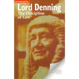The Discipline of Law by Lord Denning - 9780199686414